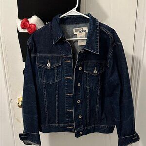 Vintage Reflect Jeans Jean Jacket Womens S Blue Denim Long Sleeve Grannycore